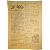 Punaisen laivaston sanomalehti Dozor 25. Maaliskuu 1942