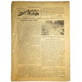 Rote Marinezeitung Dozor 4. Januar 1942. Nach der Lektüre: Vernichten!