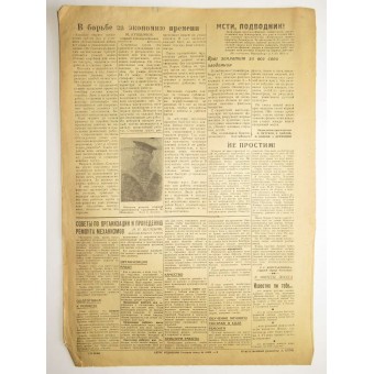 Red Navy newspaper - "The Baltic submariner" 9. December 1943