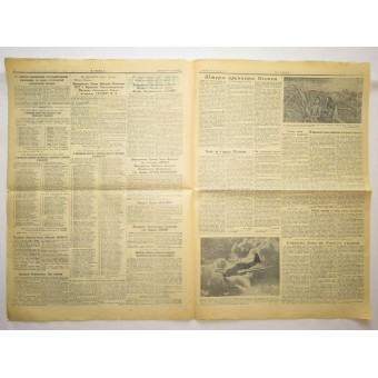 Giornale propaganda sovietica PRAVDA - Verità. Agosto 16 1944.. Espenlaub militaria