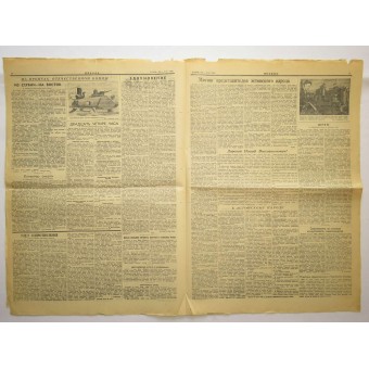 Sowjetische Propaganda-Zeitung PRAVDA - Wahrheit März, 24 1942. Espenlaub militaria