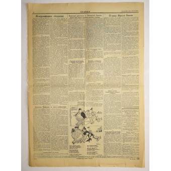 Journal de propagande soviétique Pravda - « Vérité » 24 Septembre 1944. Espenlaub militaria