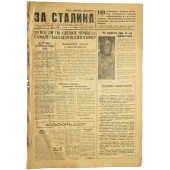 The Red Navy newspaper "For Stalin" 11. August 1944