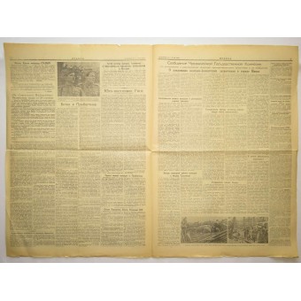 El periódico Pravda de Verdad, 09/10/1944. Espenlaub militaria