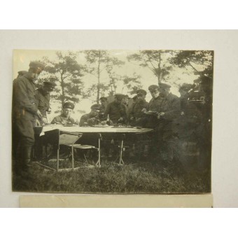 2 photos of the Anti aircraft projectorists of the Red Army. Espenlaub militaria