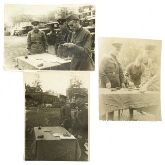 Aufstellung des Automobilbataillons, Leningrad 1.09.1941. Espenlaub militaria