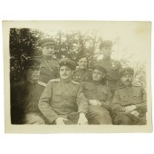 Foto de oficiales del Cuartel General de la RKKA