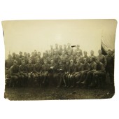 Foto's van soldaten en commandanten van de luchtmacht van het Rode Leger