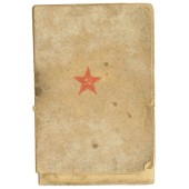 Red Army pay book for Estonian