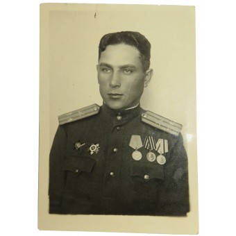 Foto-ID des Oberstleutnants der sowjetischen Artillerie. Espenlaub militaria