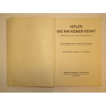 Fotobok: Hitler wie ihn keiner kennt - Hitler som ingen känner honom.. Espenlaub militaria