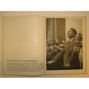 Гитлер в лицах -Das Antlitz des Führers Фотобуклет посвящённый вождю 3-го Рейха. Espenlaub militaria