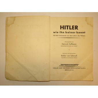Hitler som ingen känner honom - Hitler wie ihn keiner kennt. Espenlaub militaria