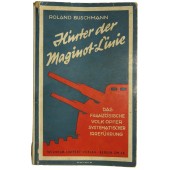 Anti-jewish propaganda book-"Behind the Maginot - Line"