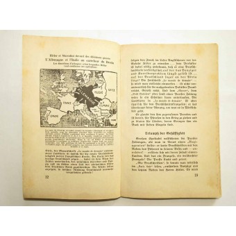 Antiebraica propaganda libro- Behind the Maginot - Line. Espenlaub militaria