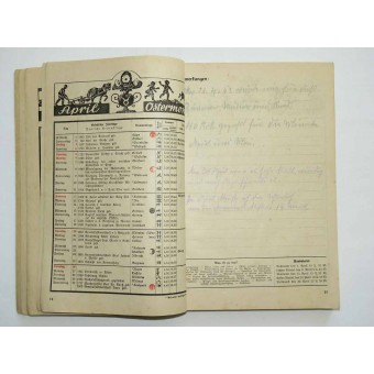 Франкенбуржец. Альманах  - календарь за 1943 год.. Espenlaub militaria