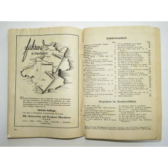 Der Frankenburger 1943 Kalender. Kalendarium, 1943.. Espenlaub militaria