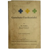 Gasschutz-Taschentafel. Kaasunpoistokäsikirja.