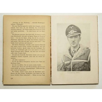 Historisk bok om Luftwaffe: Fri jakt från Madrid till Moskva, ett flygande liv med Mölders. Espenlaub militaria