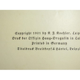 NSDAP-DAF biblioteksutgåva av boken Seeteufel. Abenteuer aus meinem Leben. Espenlaub militaria