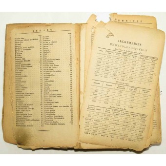 Pocket Atlas voor de organisatie Todt. Espenlaub militaria