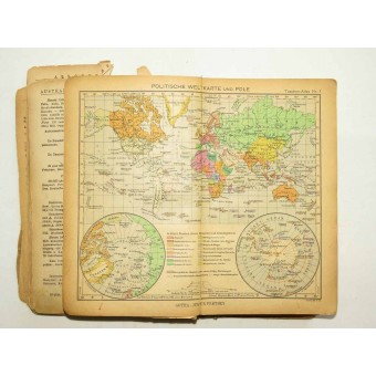 Atlas de bolsillo para la organización Todt. Espenlaub militaria