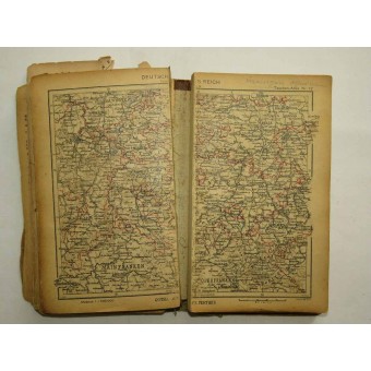 Atlas de bolsillo para la organización Todt. Espenlaub militaria
