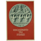 Reichsparteitag Nürnberg 1937 första dag vykort