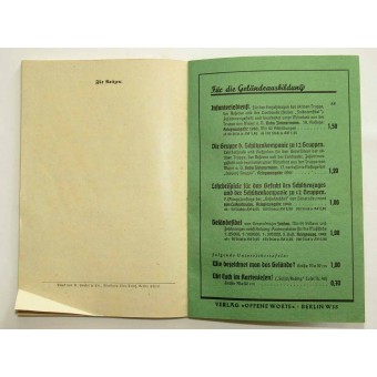 Gewehr-Handbuch für das Schießen aus dem deutschen Gewehr k98. Espenlaub militaria
