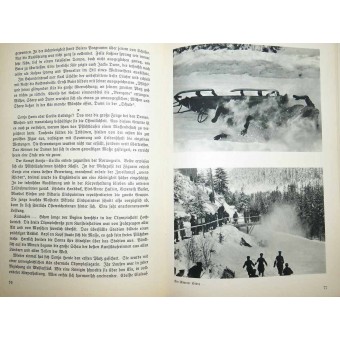 Kirja Saksan talviolympuiс -peleistä vuonna 1936.. Espenlaub militaria
