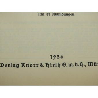 Il libro sui giochi invernali Olympiс in Germania nel 1936.. Espenlaub militaria