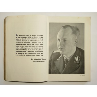 1939 NSDSTB (Ostmark) Almanach teknisille opiskelijoille 3. valtakunnassa. Espenlaub militaria