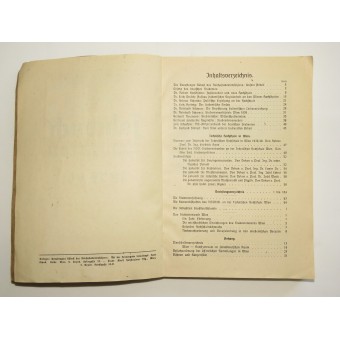 1939 NSDStB (Ostmark) Efemérides para estudiantes técnicos en tercera Reich. Espenlaub militaria