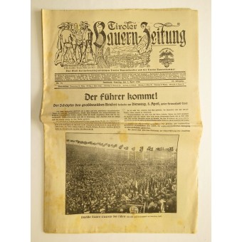 10 newspapers and leaflets of the period of Austria annexation.. Espenlaub militaria