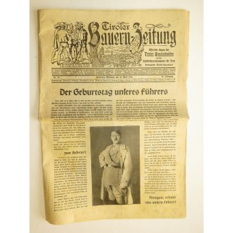 10 newspapers and leaflets of the period of Austria annexation.. Espenlaub militaria