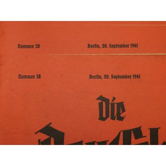 Die Deutsche Post The Reich Post -uutiset. Espenlaub militaria