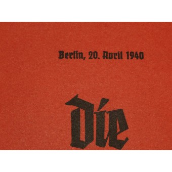 Die Deutsche Post El Reich de noticias postal. Espenlaub militaria