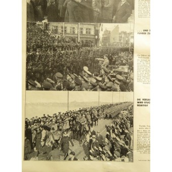 Premiers jours de lAutriche dans III. Reich- Illustrierter Beobachter. Espenlaub militaria