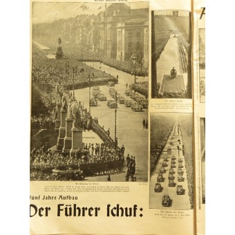 Hitler Wienissä - 8 päivää ennen kansanäänestystä. Espenlaub militaria