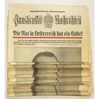 Innsbrucker Nachrichten numero speciale - Hermann Göring. Espenlaub militaria