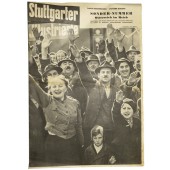 Magazine "Stuttgarter Illustrierte", Austria become a part of III Reich