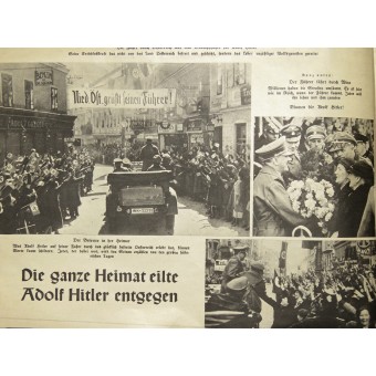 Magazine Stuttgarter Illustrierte, lAustria diventare una parte del III Reich. Espenlaub militaria
