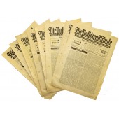 News of Reichspost service- "Die Postdienstschule