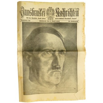 Propaganda of Anschluss. 4 days before plebiscite. Espenlaub militaria