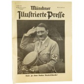 Teidän KYLLÄ Saksan pelastajalle. Anschluss. Münchner Illustrierte
