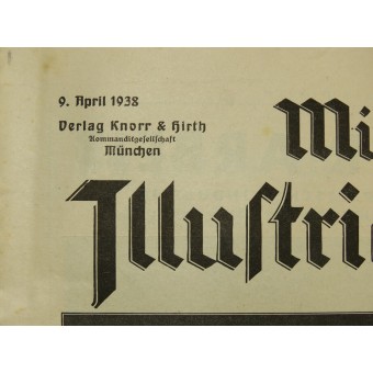 Ditt JA till Tysklands räddare. Anschluss. Münchner Illustrierte. Espenlaub militaria