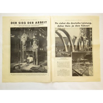 Su SÍ a la Alemania salvador. Anschluss. Münchner Illustrierte. Espenlaub militaria