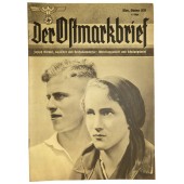 3 Issue of 1938 "Der Ostmarkbrief" propaganda magazine