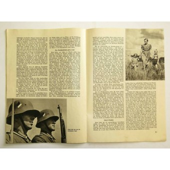 3 edizione del 1938 la rivista di propaganda Der Ostmarkbrief. Espenlaub militaria