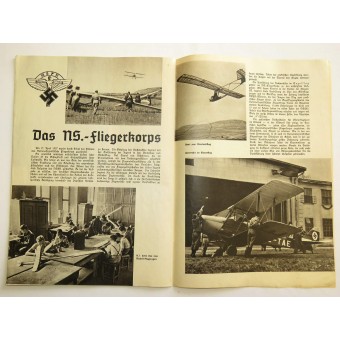 3 Issue of 1938 Der Ostmarkbrief propaganda magazine. Espenlaub militaria